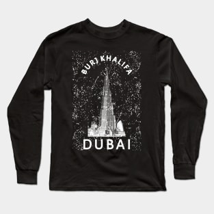 Burj Khalifa Long Sleeve T-Shirt